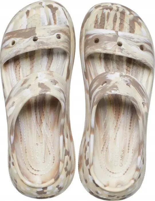 Klapki Dla Dorosłych Crocs Classic Crush Marbled Sandal 6/6