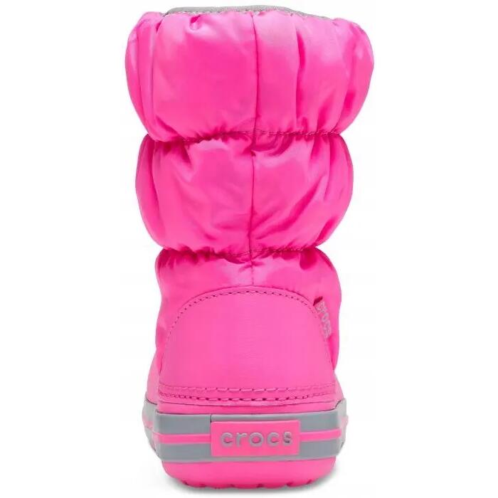 Cizme copii Crocs Winter Puff, Roz