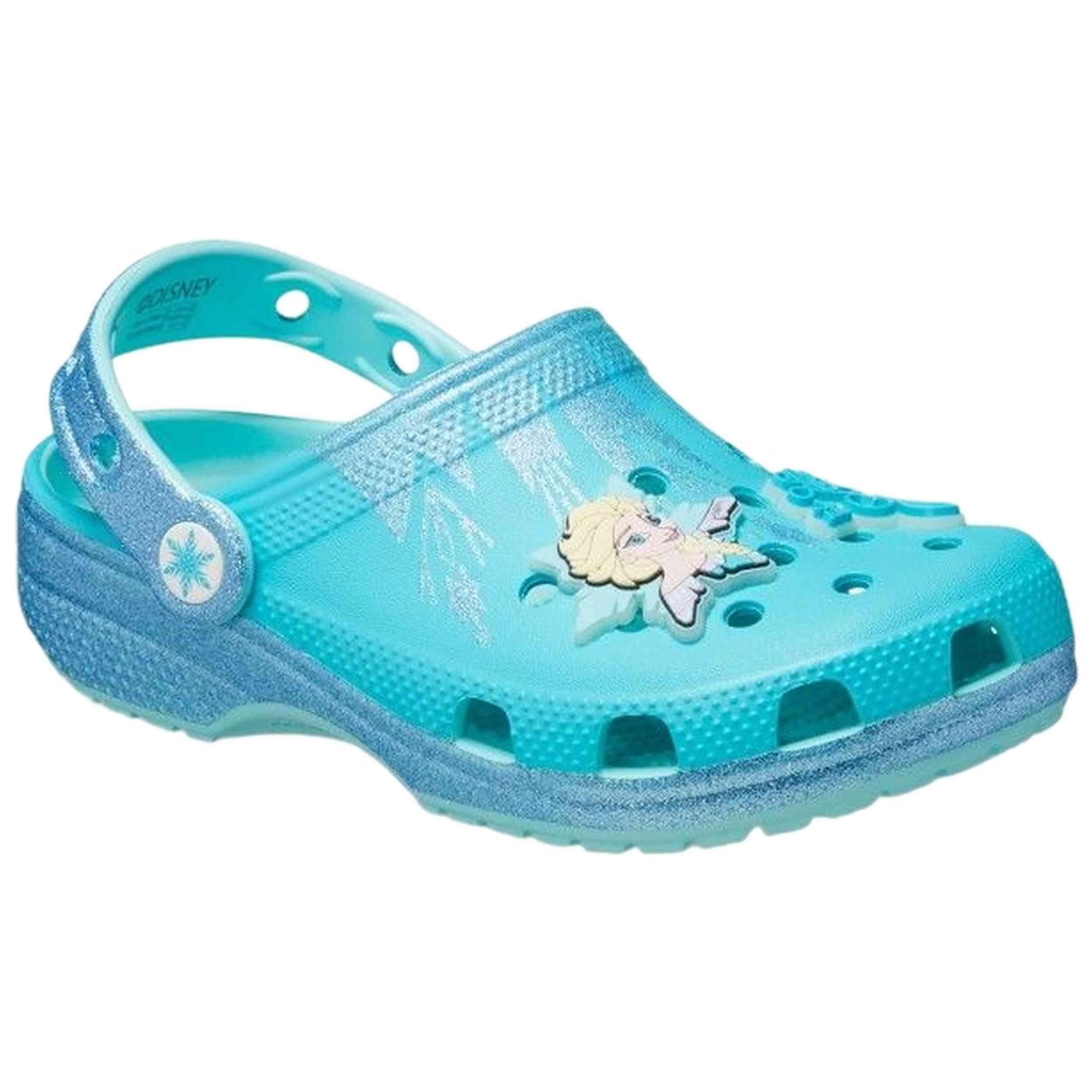 Tongs Crocs modèle 210235-90H pour unisexe enfants 2/6