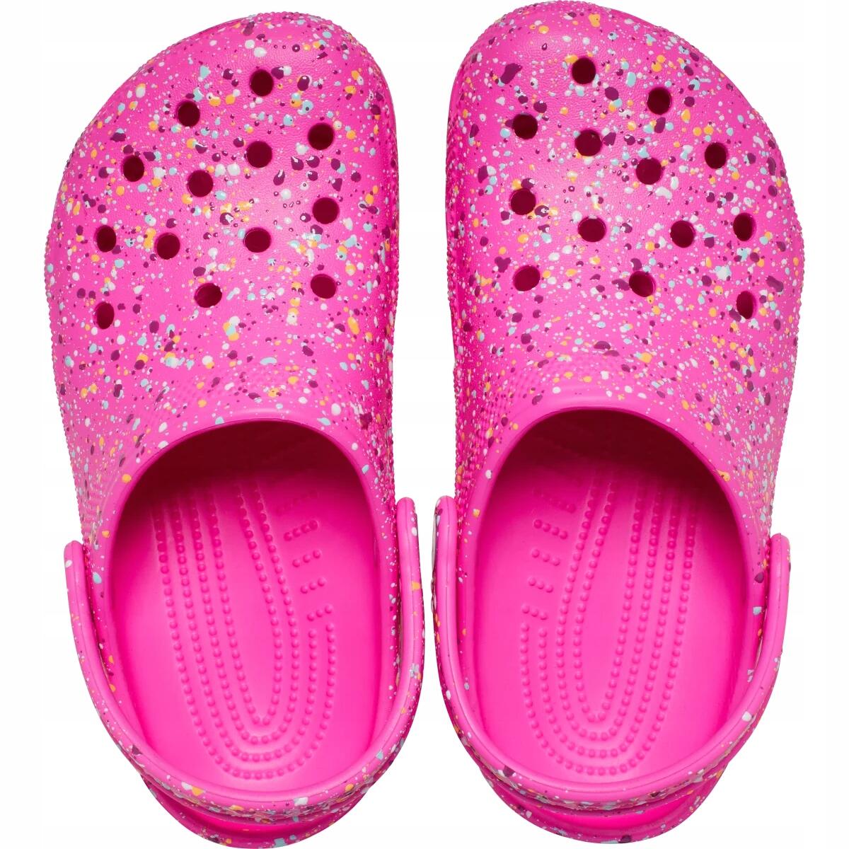 Sandały CROCS CLASSIC PAINT SPLATT Rose 6/6