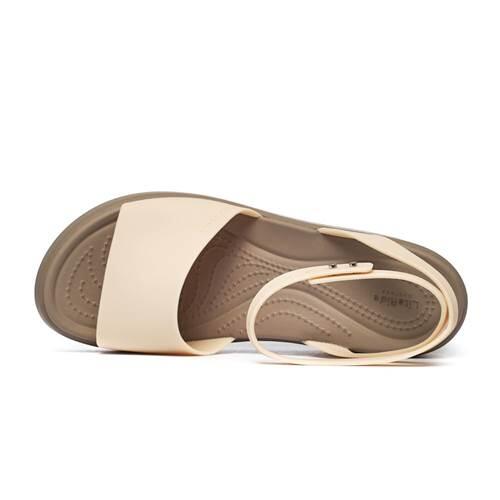 Buty do chodzenia damskie Crocs Brooklyn Ankle Strap Wedge 4/6
