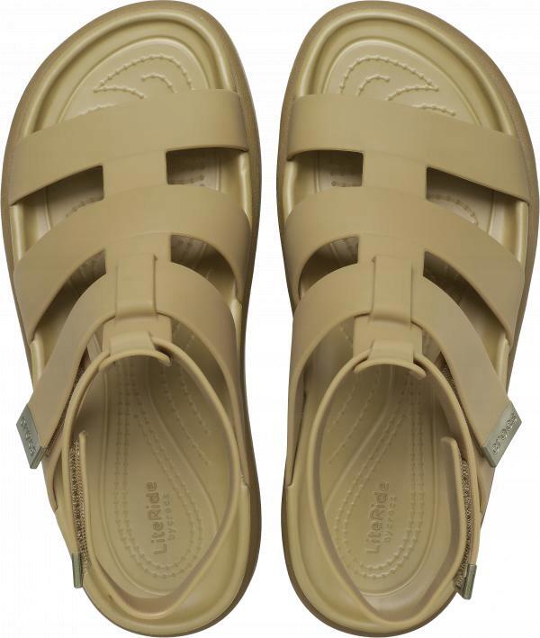 Buty do chodzenia damskie Crocs Brooklyn Luxe Gladiator 6/6