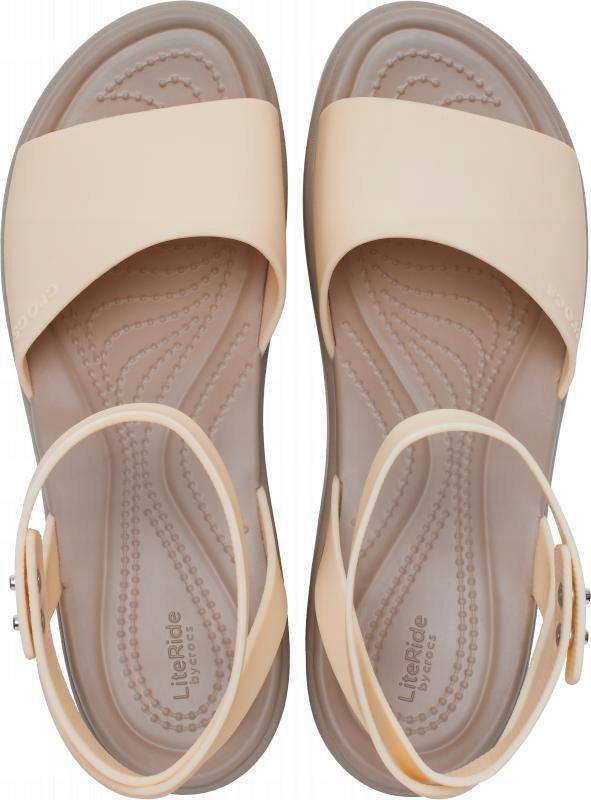 Buty do chodzenia damskie Crocs Brooklyn Ankle Strap Wedge 6/6