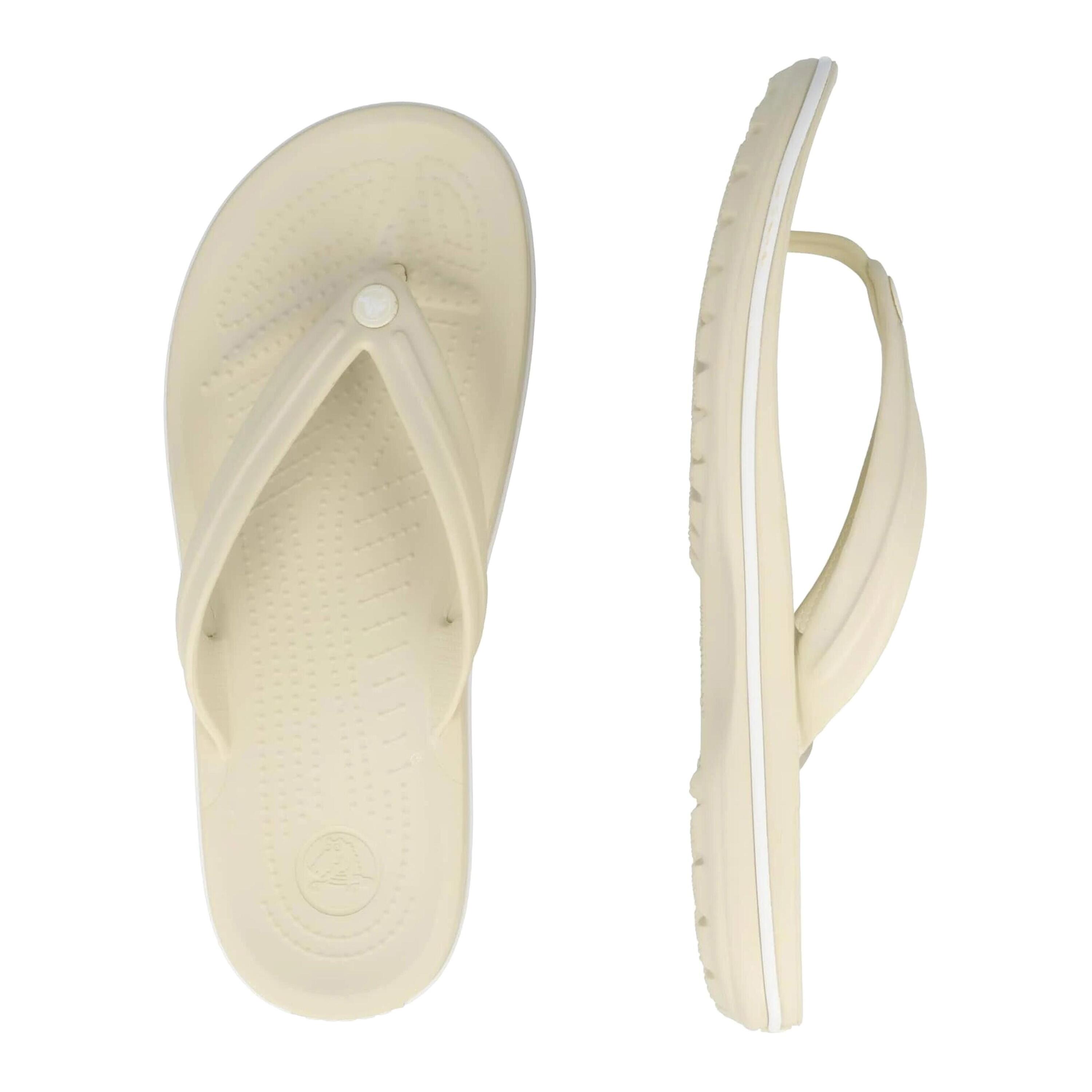 Sandały Dorosły Crocs Crocband Flip beżowy 5/6