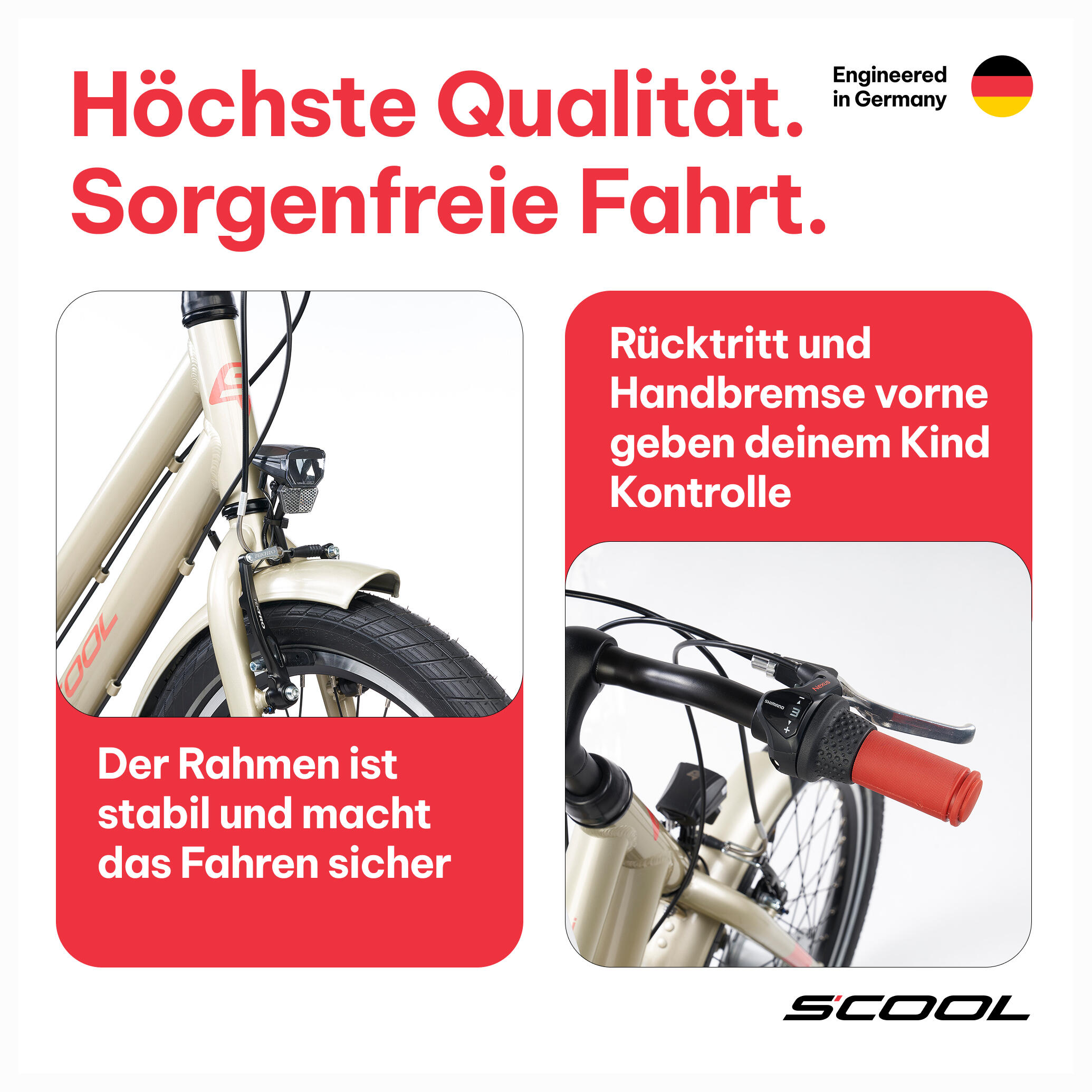 chiX pro jeugdfiets 20 inch / 24 inch / 26 inch – 3-versnellings naafversnelling 3/7