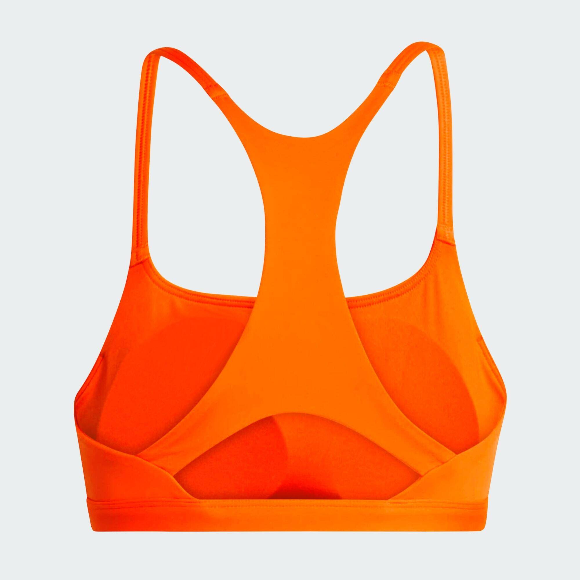 Adidas OPT ESS LS BRA Women Training Bra Orange -  2