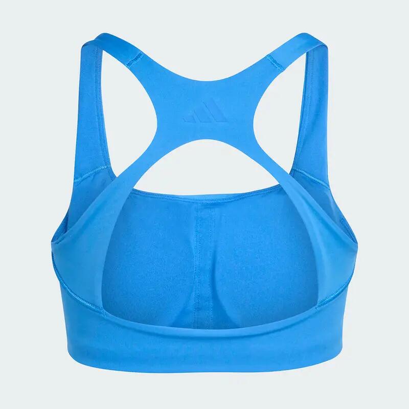 Adidas OPT 3S MS BRA Women Training Bra Blue -  2