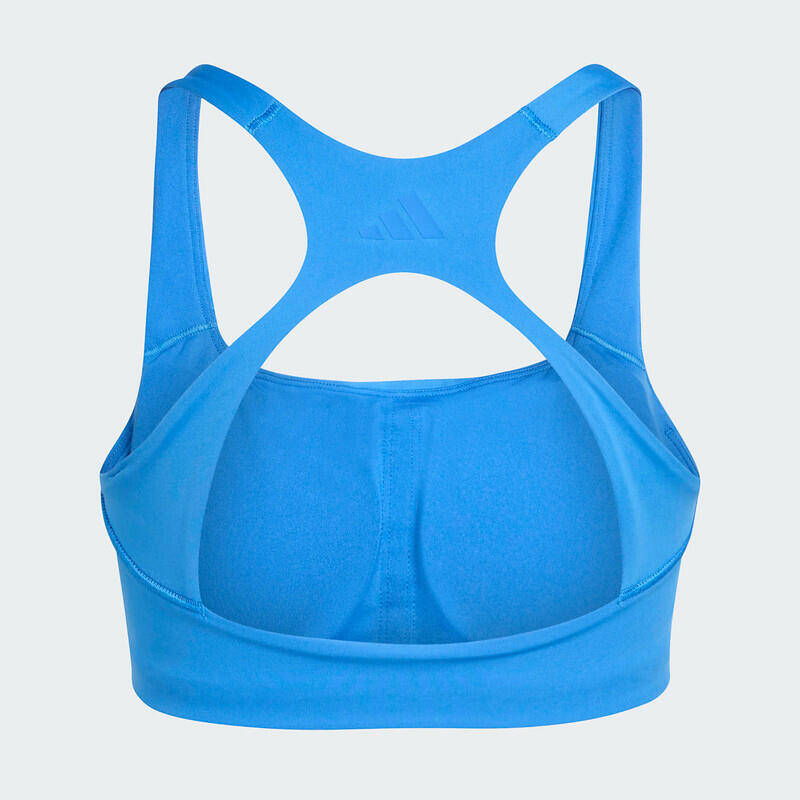 Adidas OPT 3S MS BRA Women Training Bra Blue -  2
