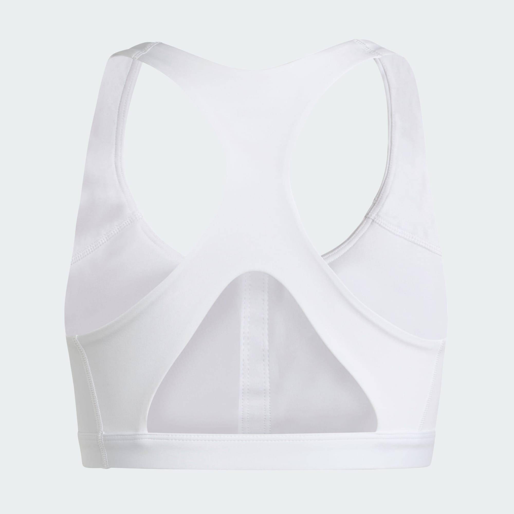 Adidas OPT ESS MS BRA Women Training Bra White -  2
