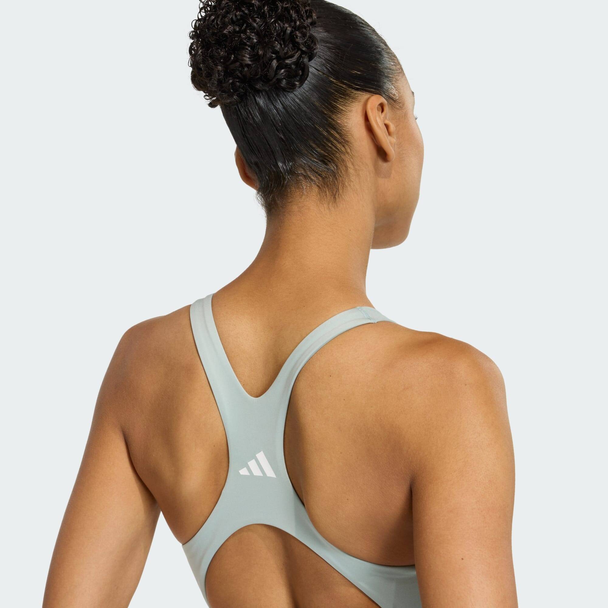 Adidas OPT ESS HS Women Training Bra Green -  5