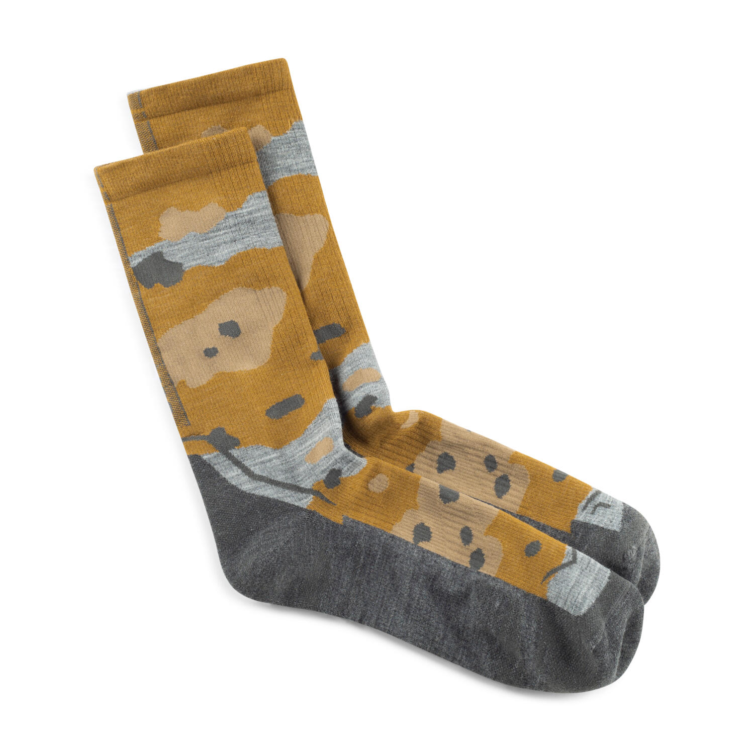 Chaussettes Buff Mid LW Merino Vert 2/4