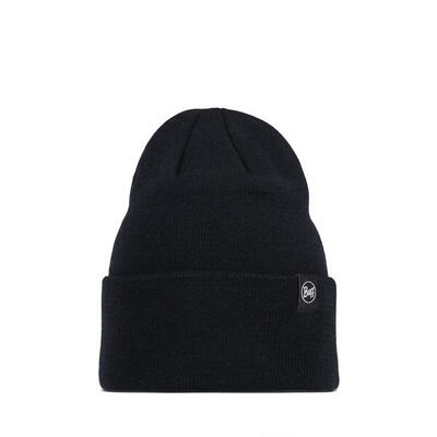 Knitted hat u (lilon black ) unisex mutsen lilion black