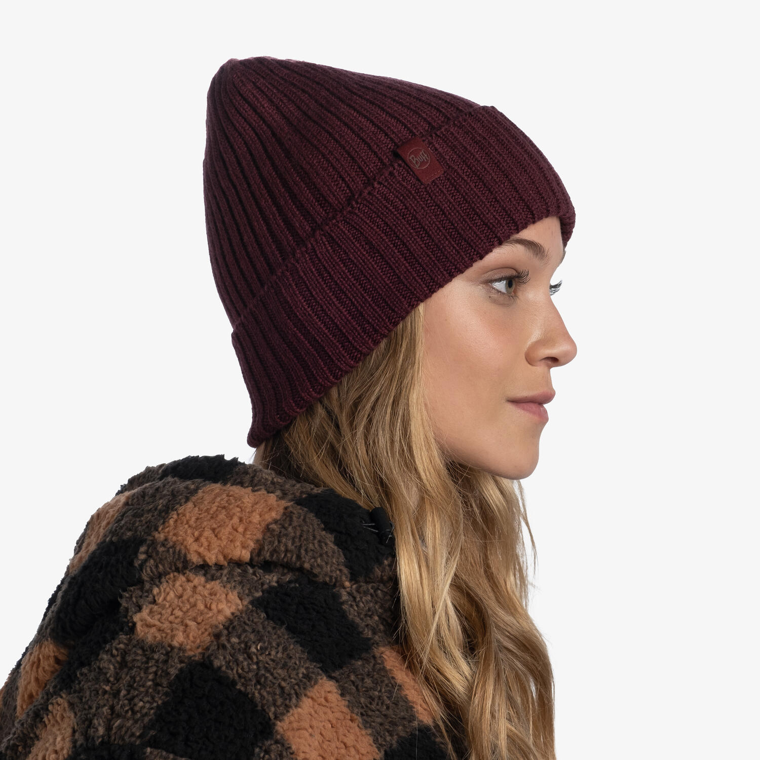 Gorro Knitted Unisex Buff Rojo ÚNICA 5/7