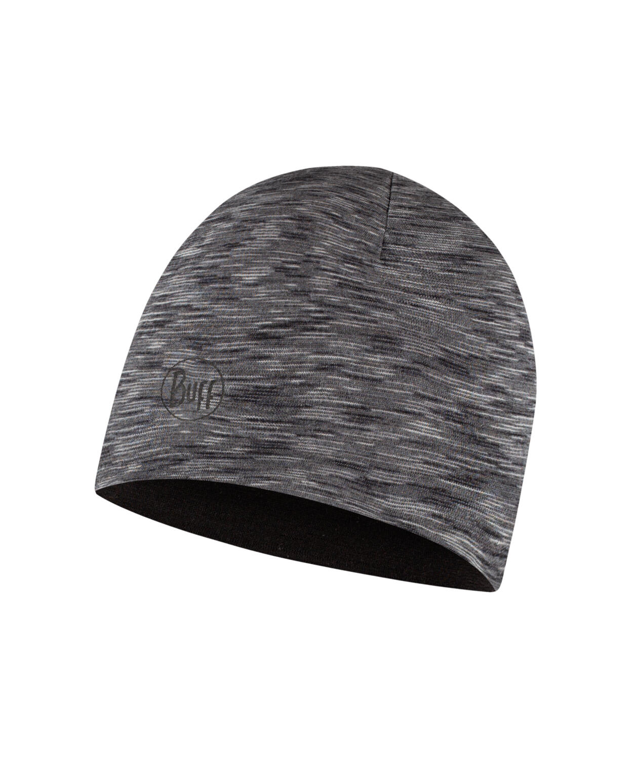 Czapka dziecięca Buff Lightweight Merino Wool Reversible Hat - black