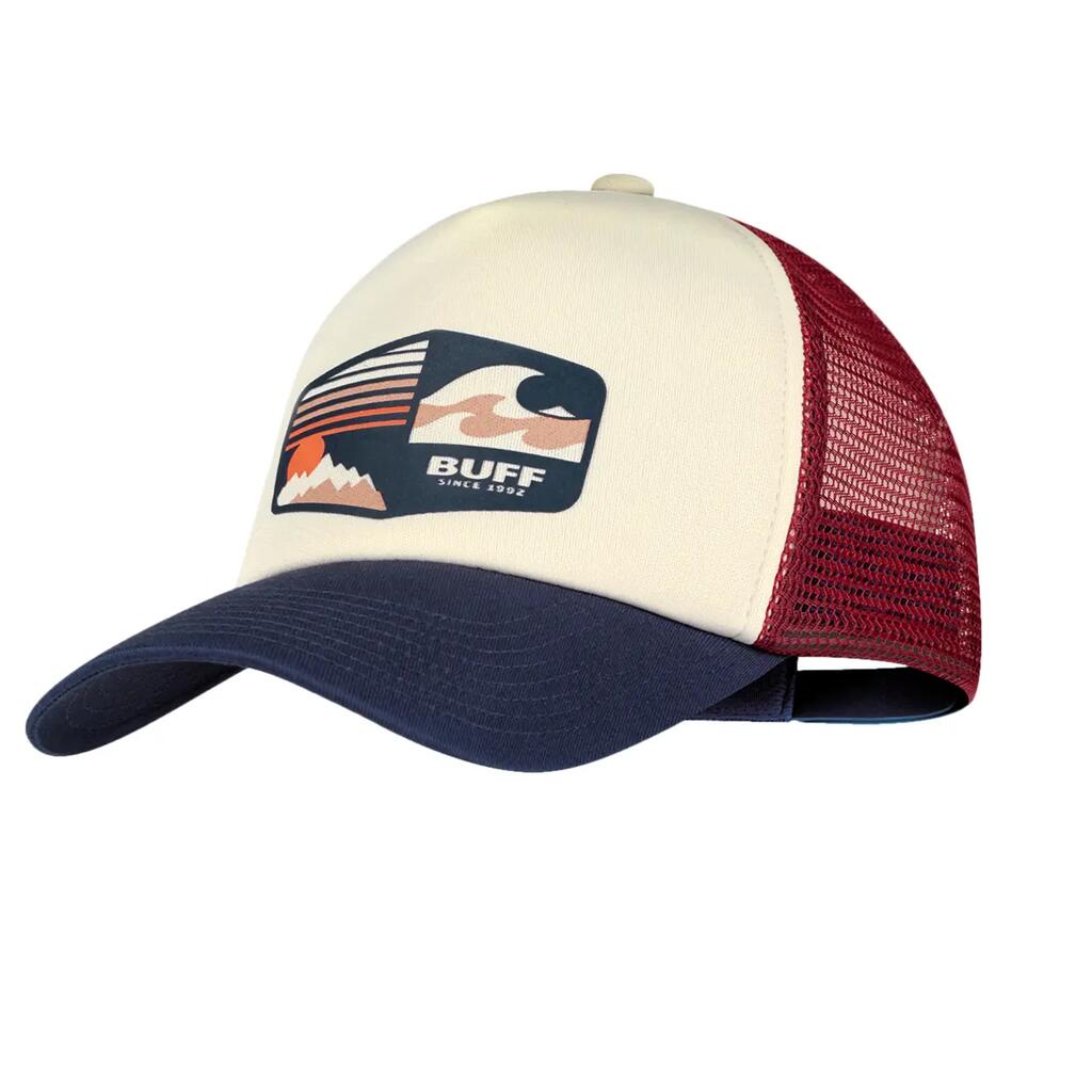 Buff Trucker Cap Red/Blue