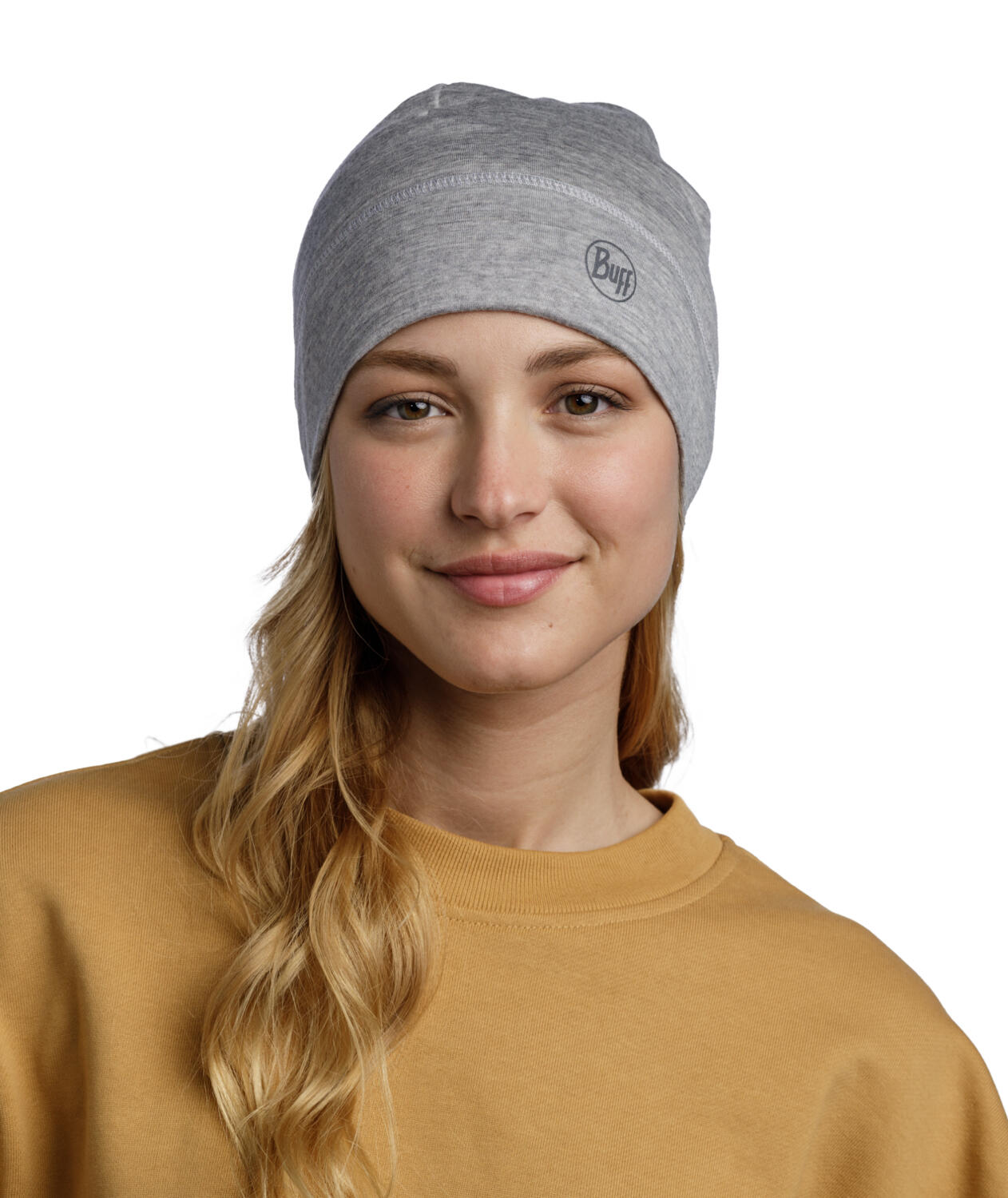 Bonnet Unisexe Buff Merino Lightweight Gris 2/7