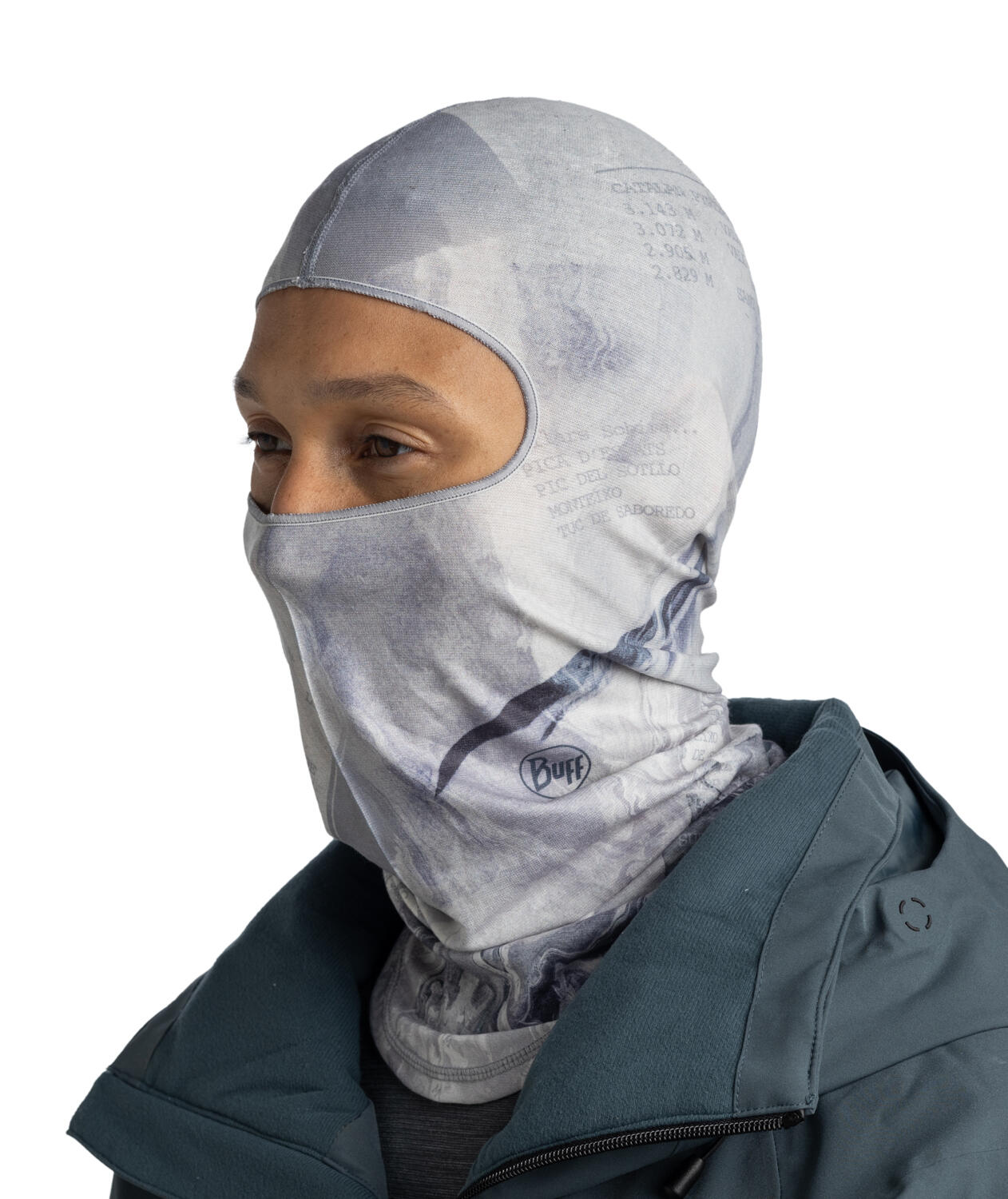 Capuz Buff EcoStretch Balaclava Snout Cinza 2/7