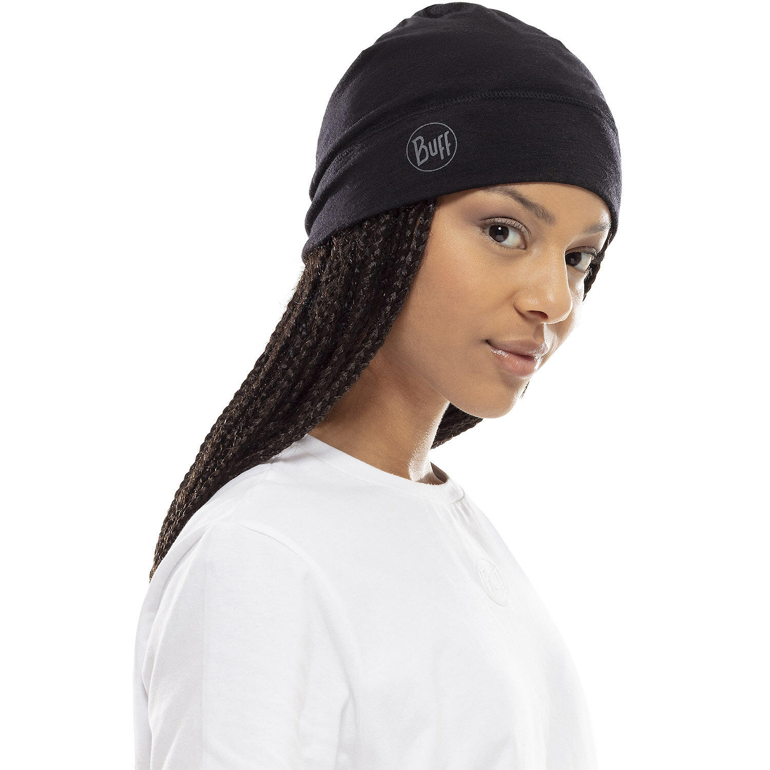 Bonnet Buff Mérinos Lightweight Noir 3/7