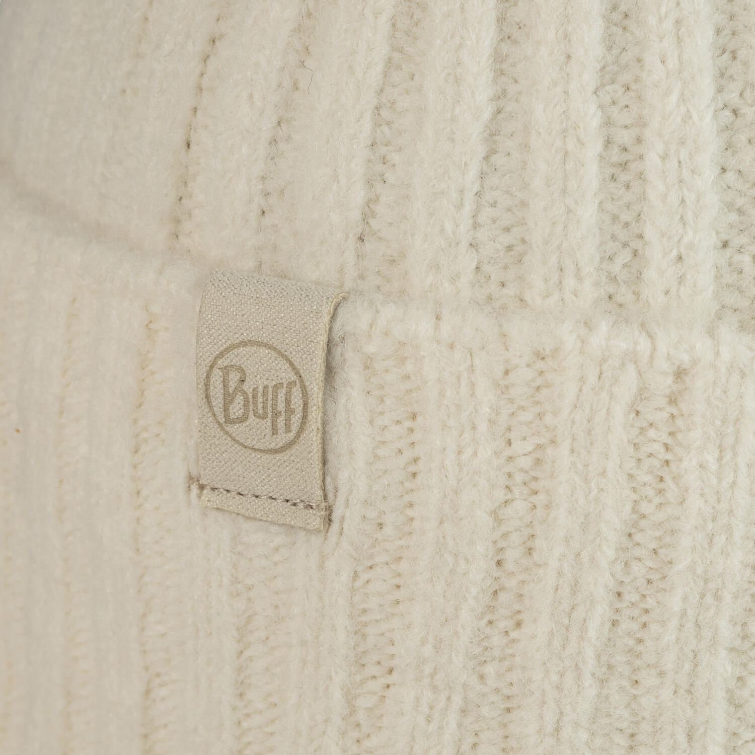 Gorro Knitted Unisex Buff Blanco 2/6