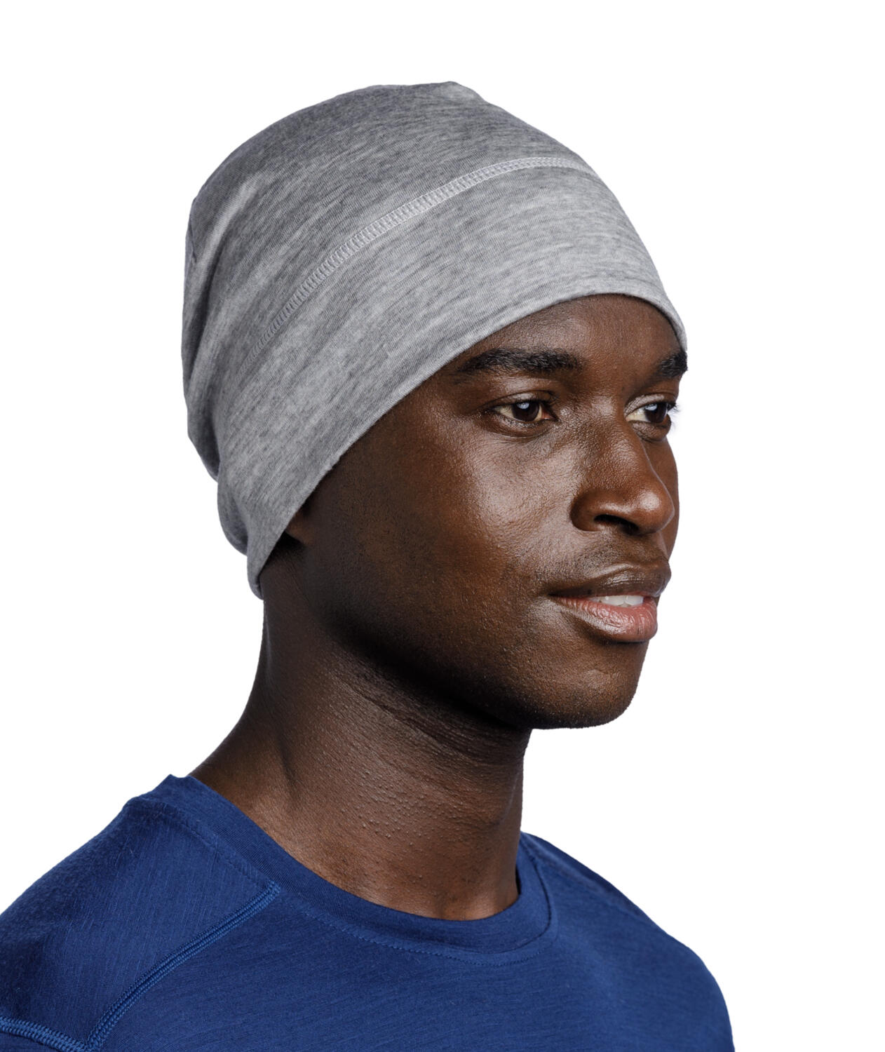 Bonnet Unisexe Buff Merino Lightweight Gris 5/7