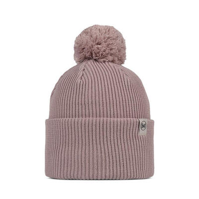 Buff renvi muts rosewood met pompom