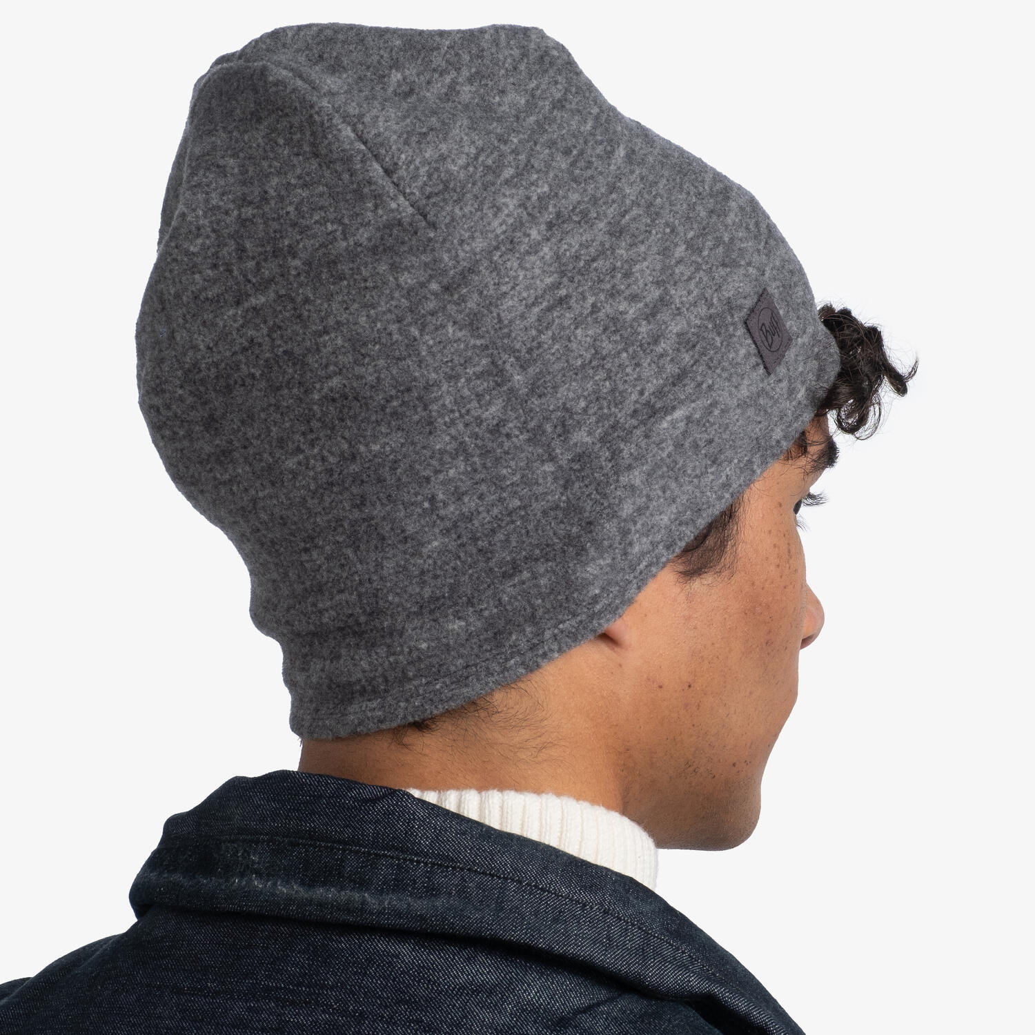 Gorro Merino Fleece Unisex Buff Gris ÚNICA 6/7