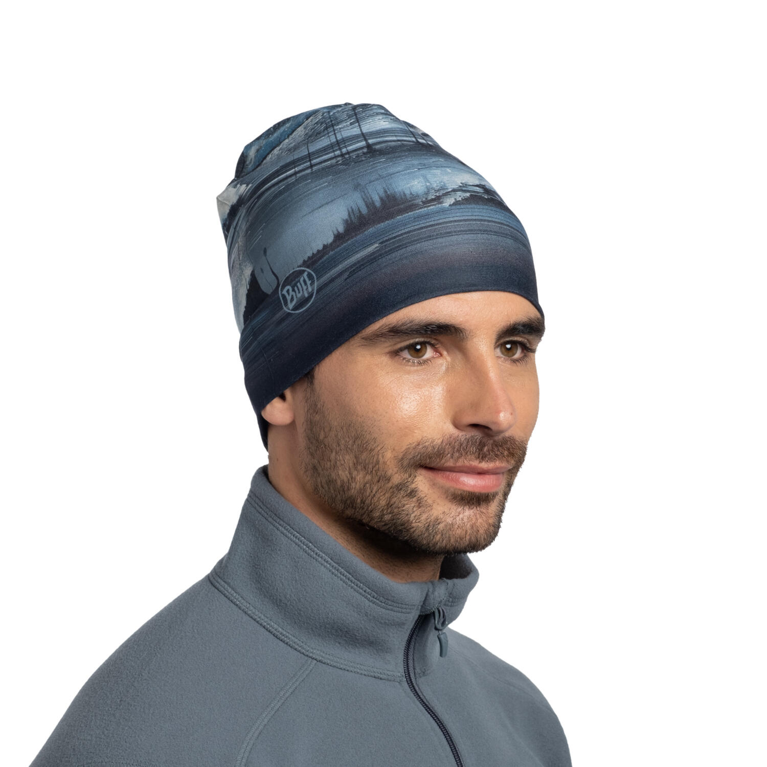 Gorro EcoStretch Unisex Buff Azul ÚNICA 2/7