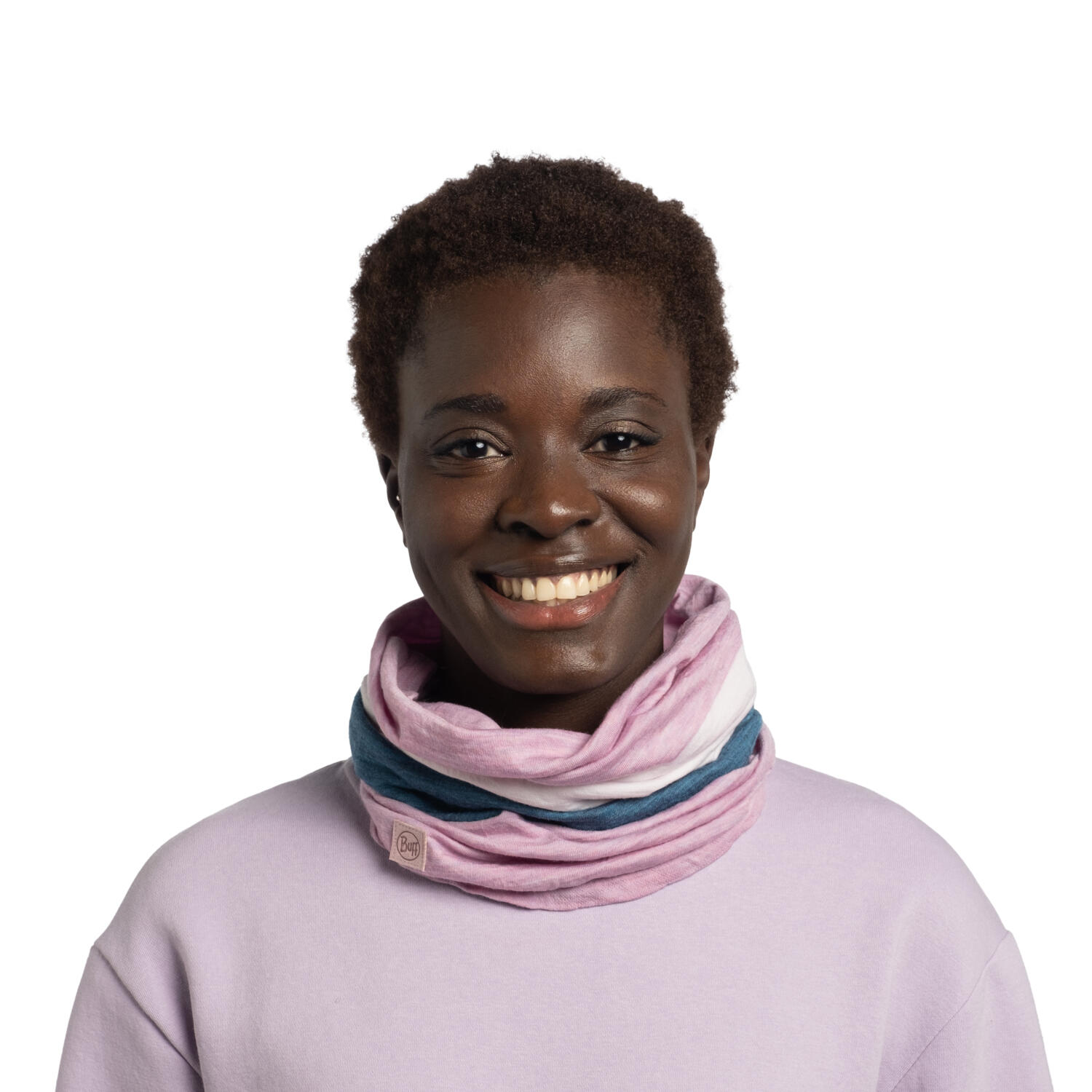 Braga de cuello Merino Move Mujer Buff Rosa 5/7