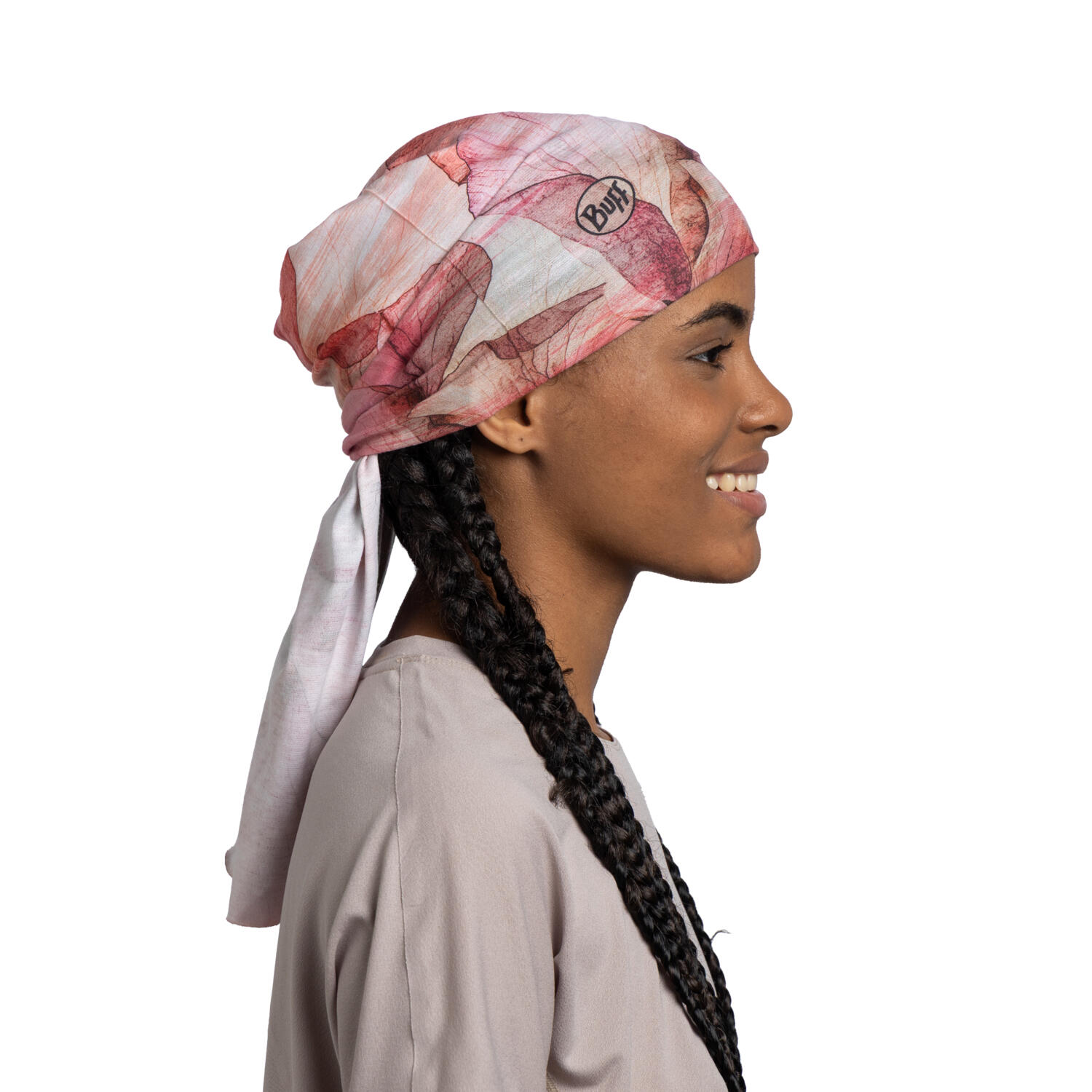 Braga de cuello CoolNet UV® Unisex Buff Rosa 2/7