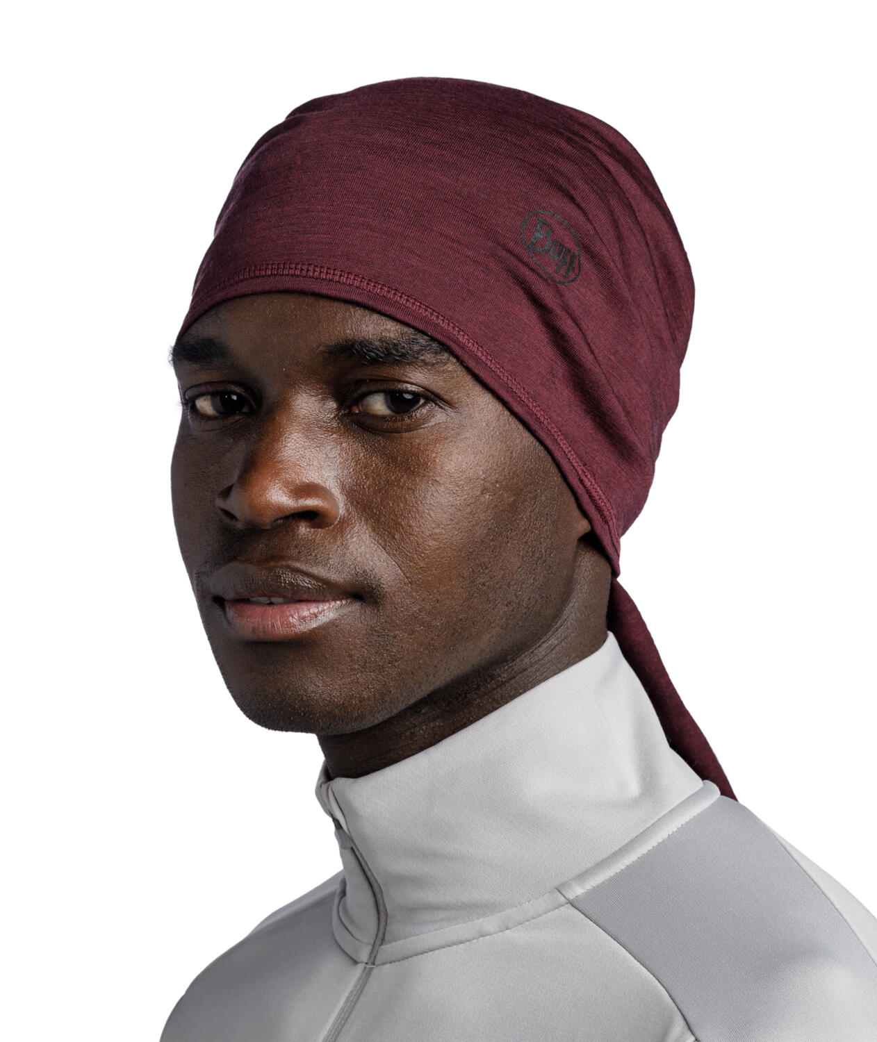 Scaldacollo in lana merino Buff Solid 5/7