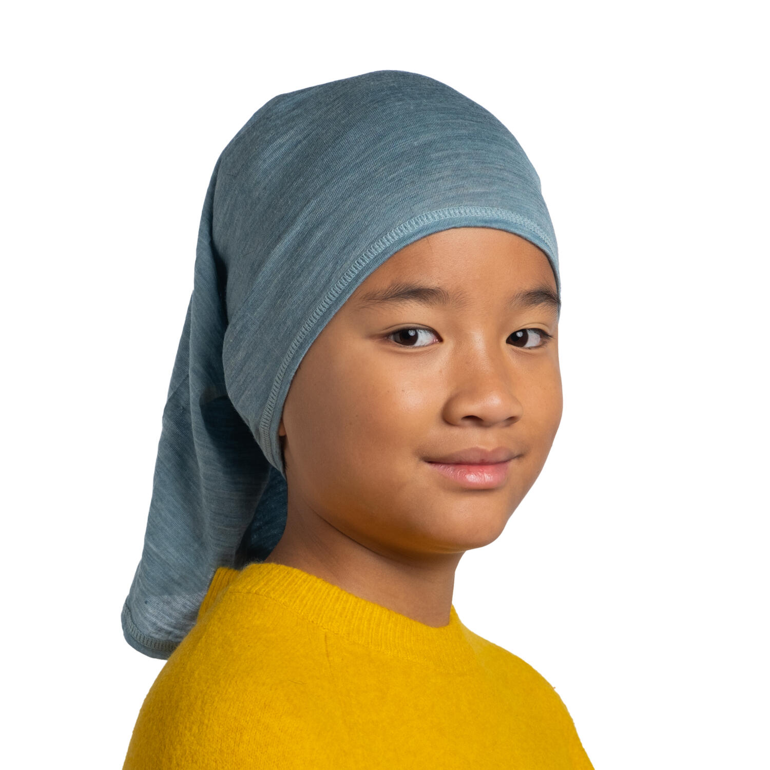 Tour de cou en merinos léger enfant Buff Solid 2/5