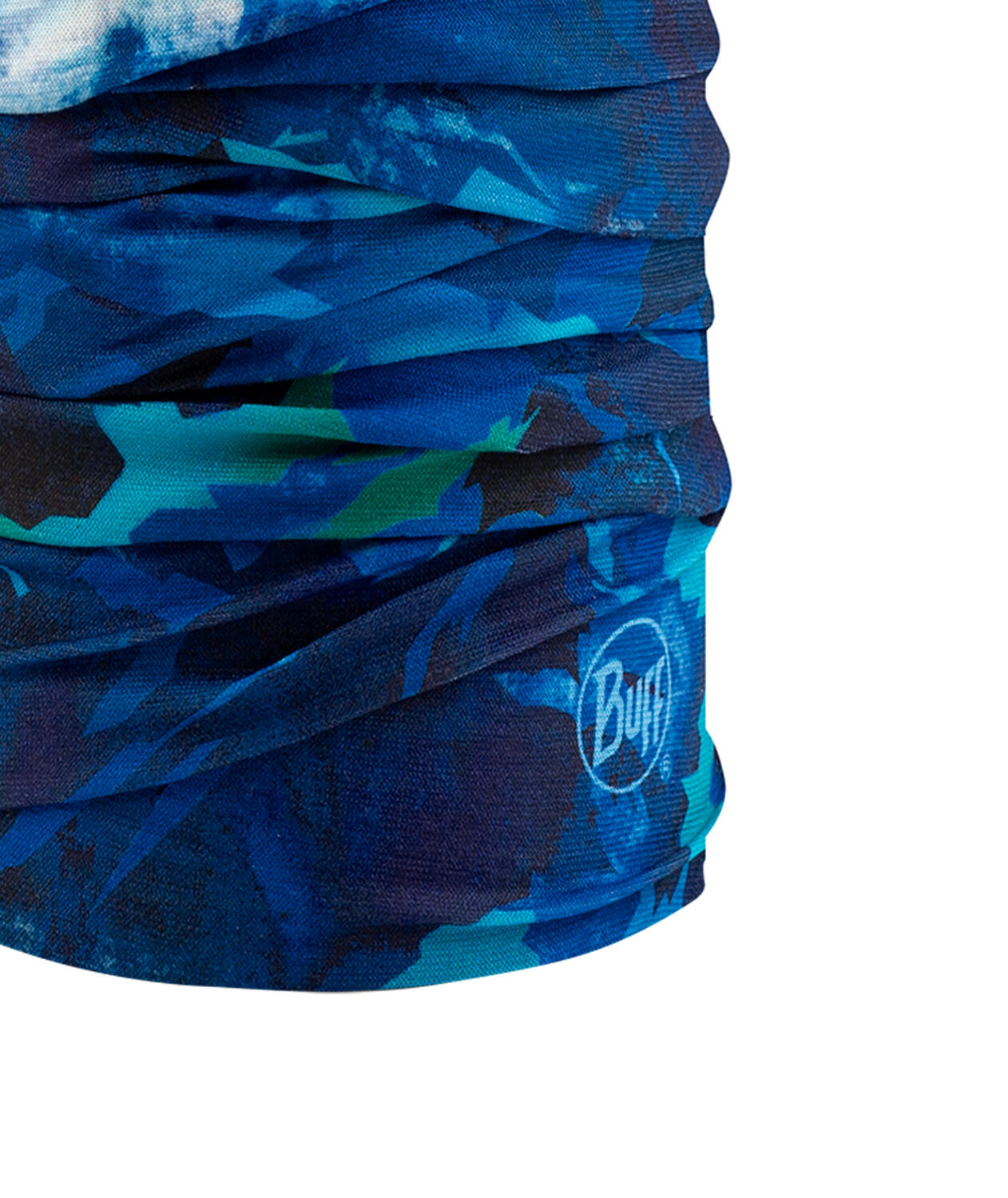 Nekwarmer Buff Original Ecostretch High Mountain voor unisex jongens 2/7