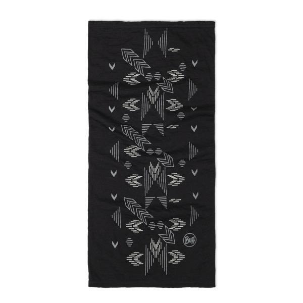 Braga de cuello Merino Lightweight Unisex Buff Negro 2/7