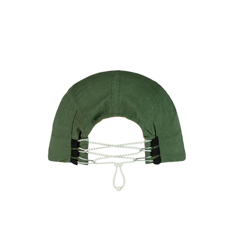Uniszex baseball sapka, Buff 5 Panel Explore Cap, zöld