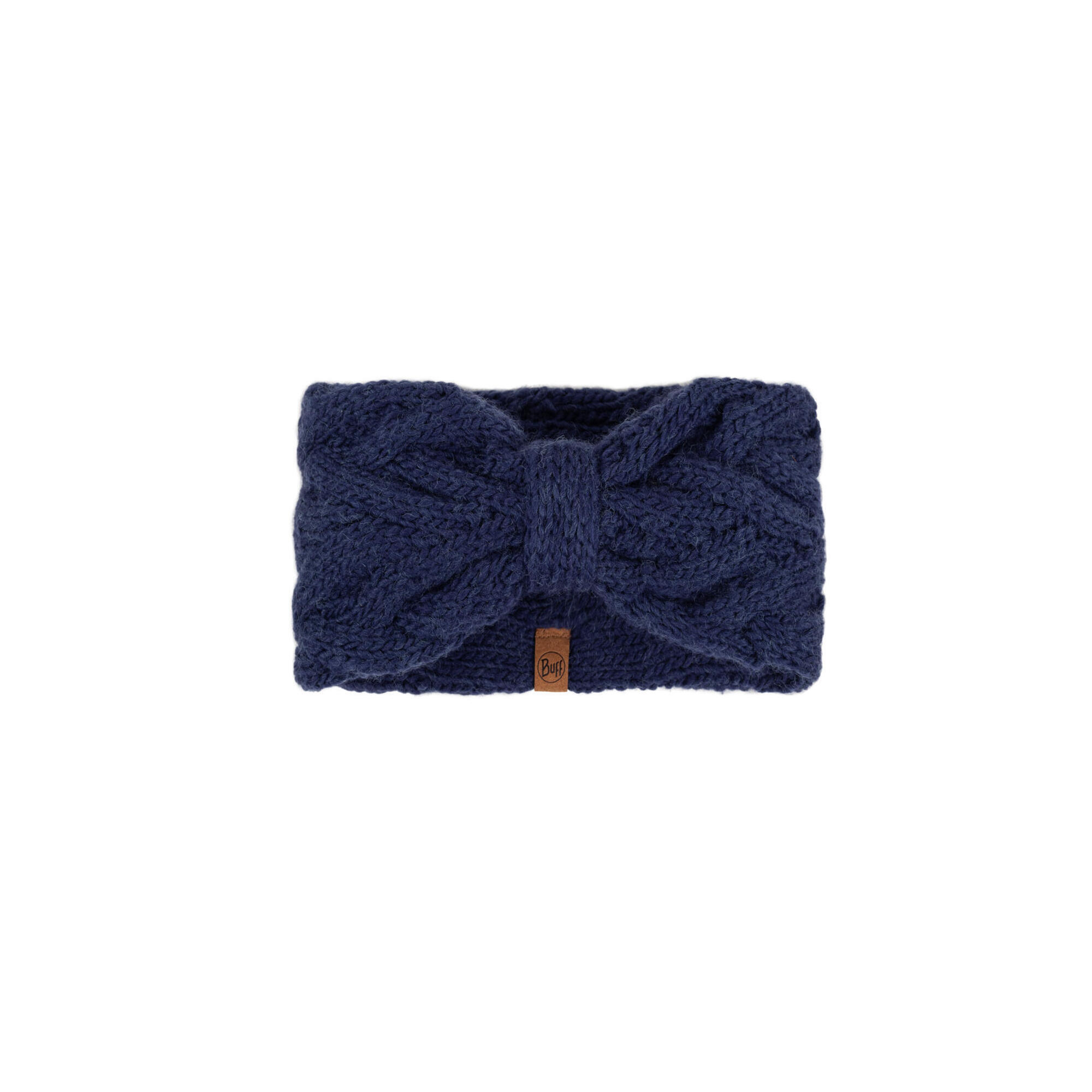 BUFF Opaska na głowę damska Buff Knitted&Fleece Headband Caryn - midnight
