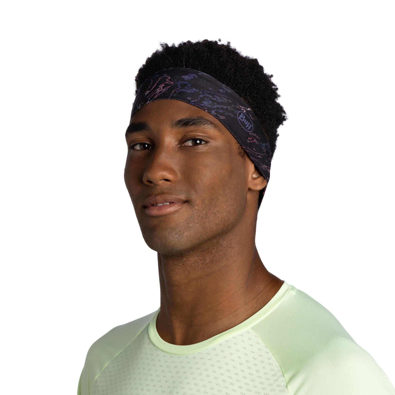 Cinta CoolNet UV® Slim Unisex Buff Negro 2/5