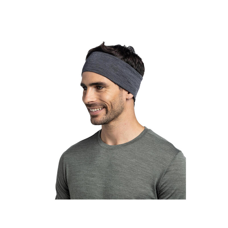 Opaska LW Merino Wool - Solid Grey