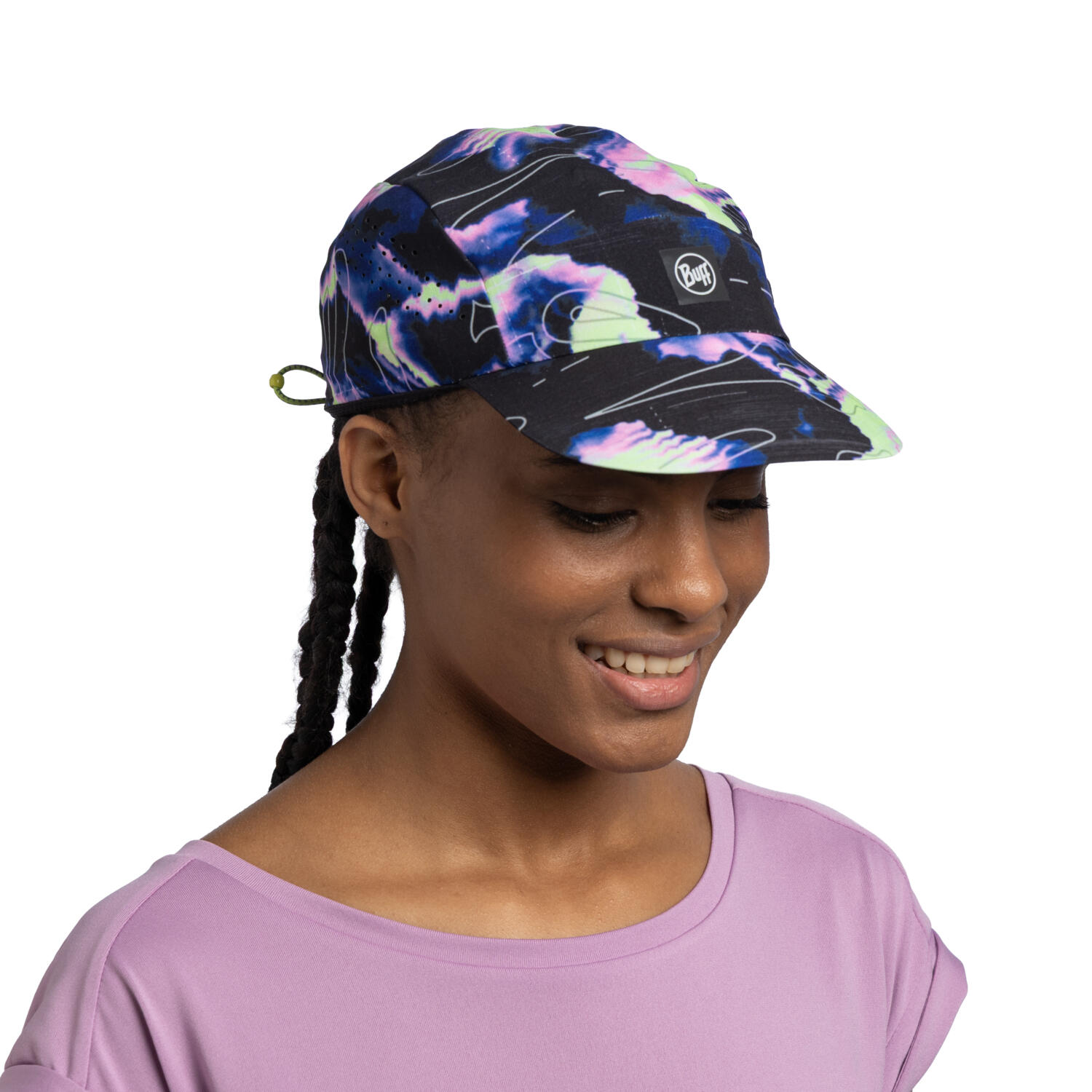 Czapka z daszkiem BUFF COOLNET® UV PACK SPEED CAP DOVIC ULTRAMARINE L/XL