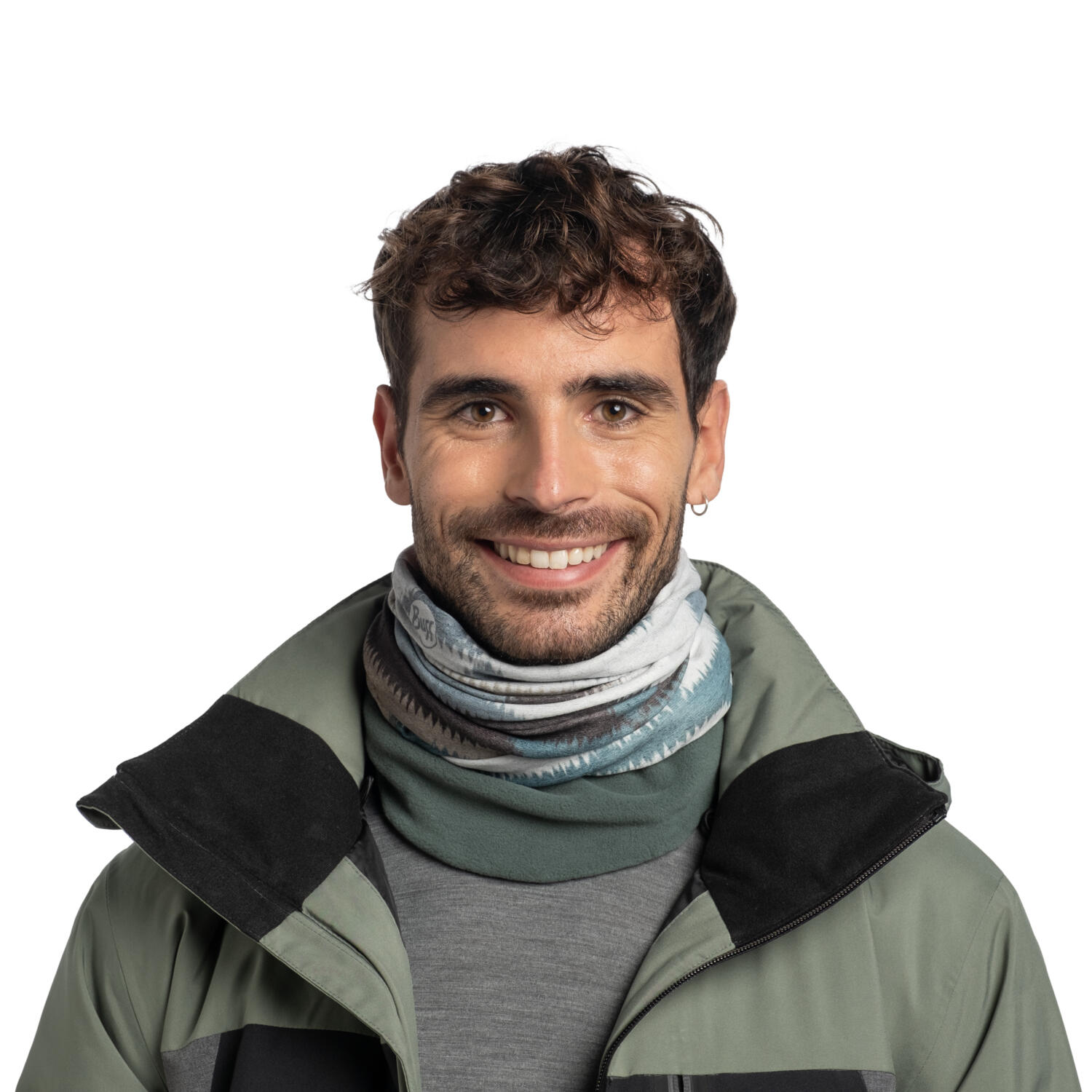 Braga de cuello Polar Unisex Buff Marrón 5/7