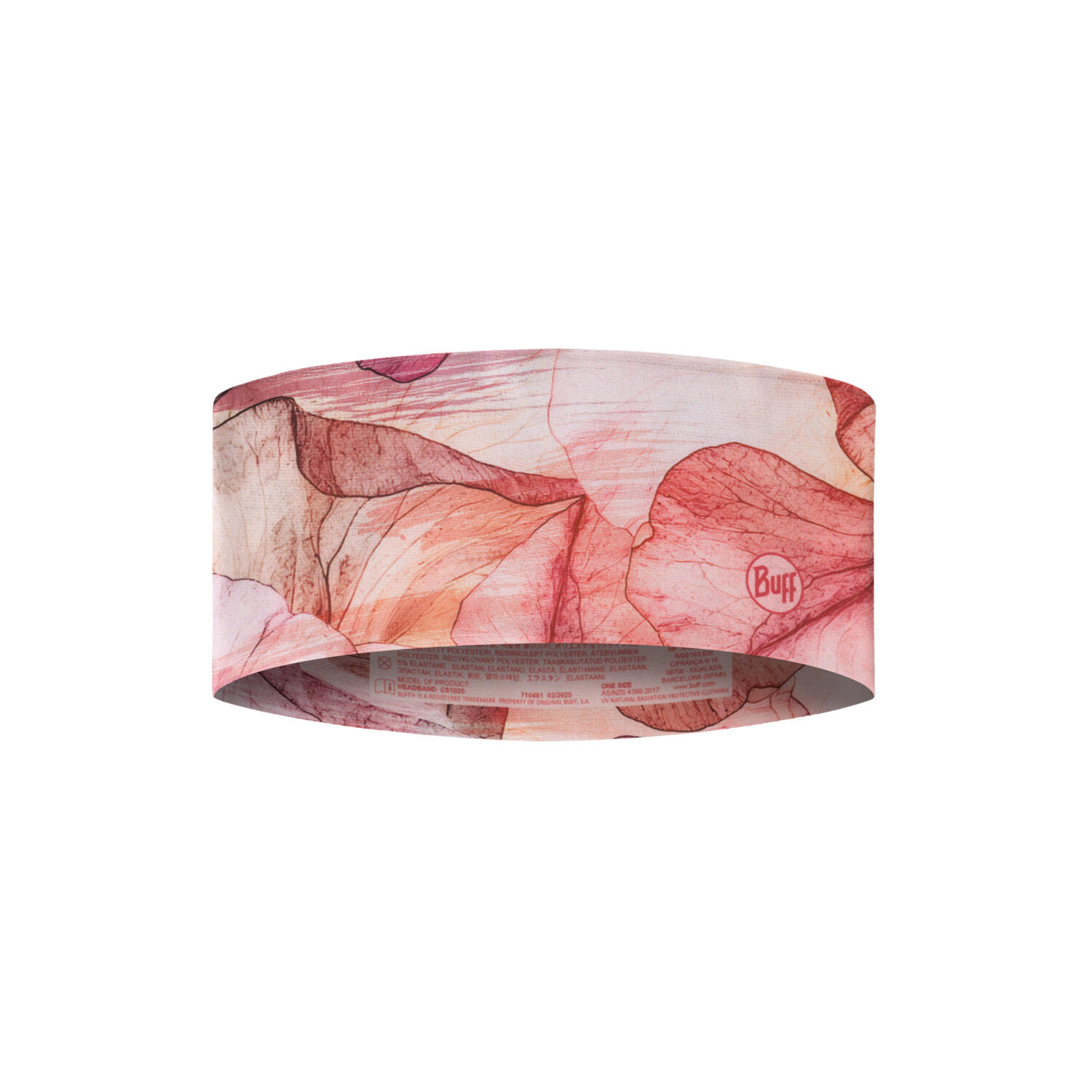 Opaska BUFF COOLNET UV® WIDE HEADBAND SENIA AZALEA