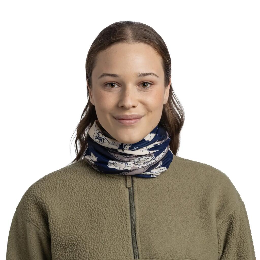 Unisex Buff Original EcoStretch Beige/Blue Choker
