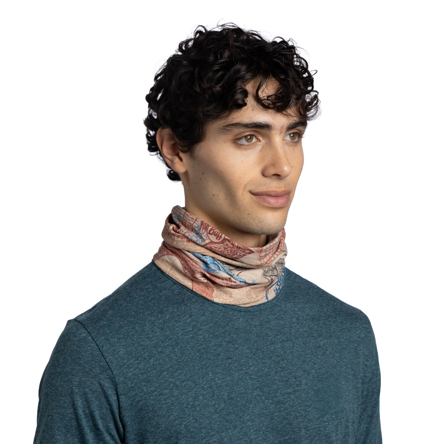 Chusta wielofunkcyjna Buff Coolnet UV - puentes cloud