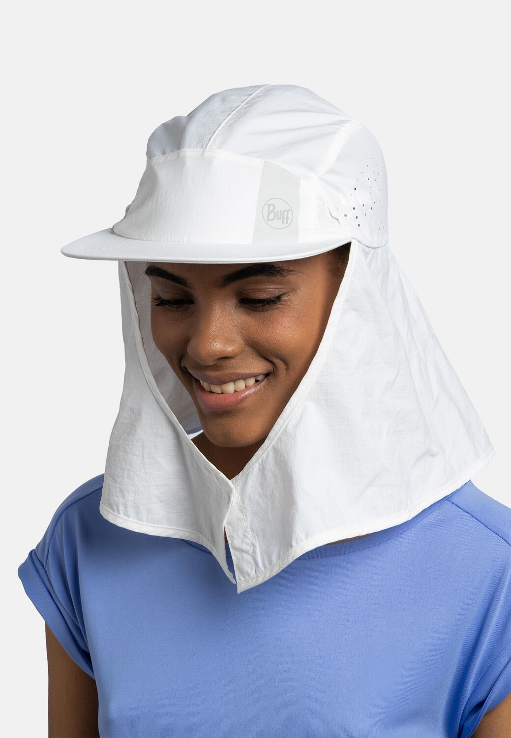 Buff Desert White Cap 5/7