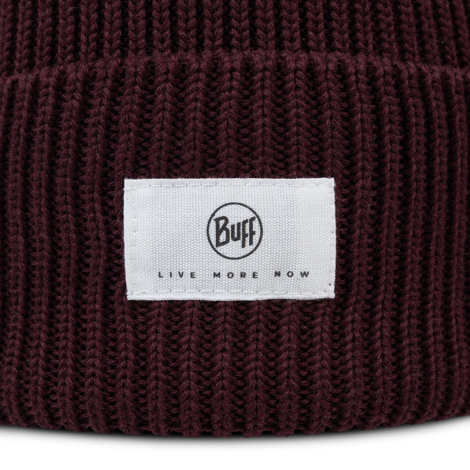 Gorro Knitted Unisex Buff Rojo 2/6