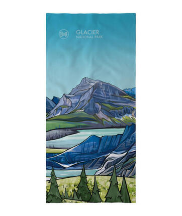 Bandana BUFF COOLNET UV® NATIONAL PARKS GLACIER