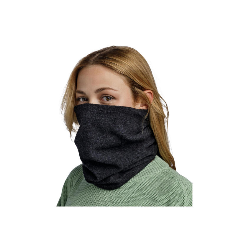 Chusta wielofunkcyjna Merino Fleece - Solid Black
