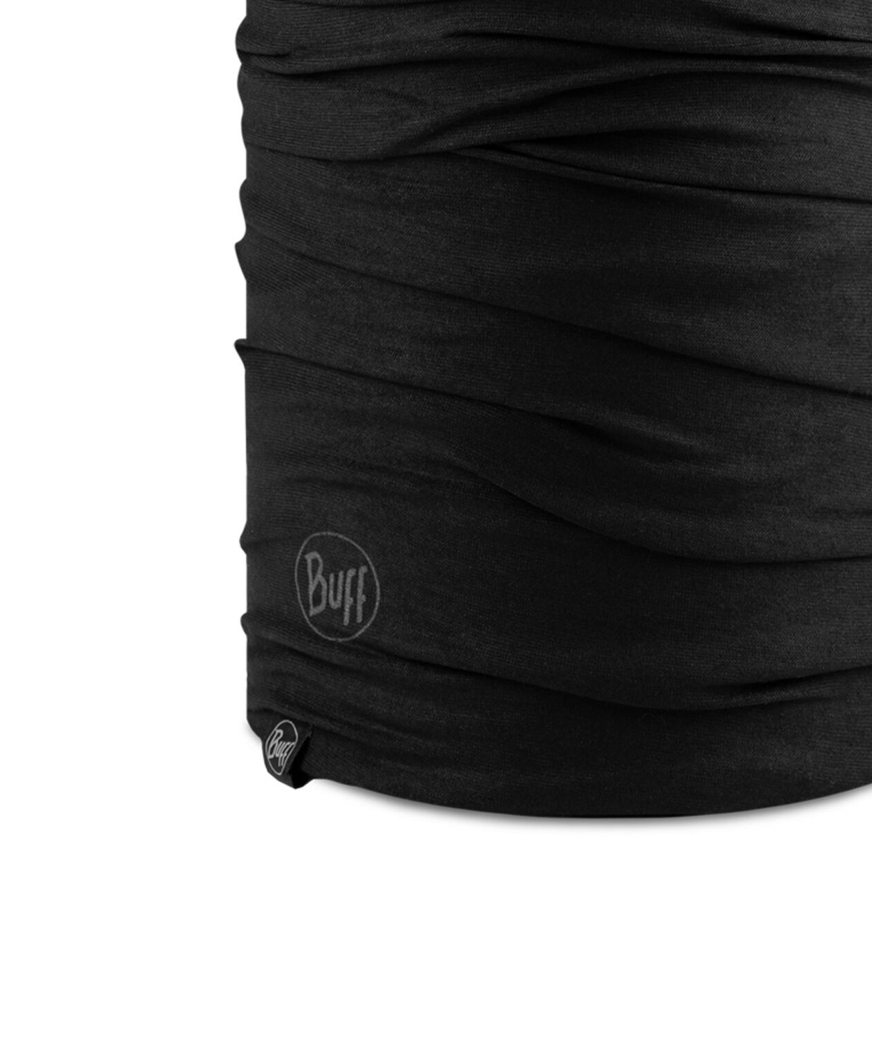 Braga de cuello Polar Reversible Unisex Buff Negro 2/7