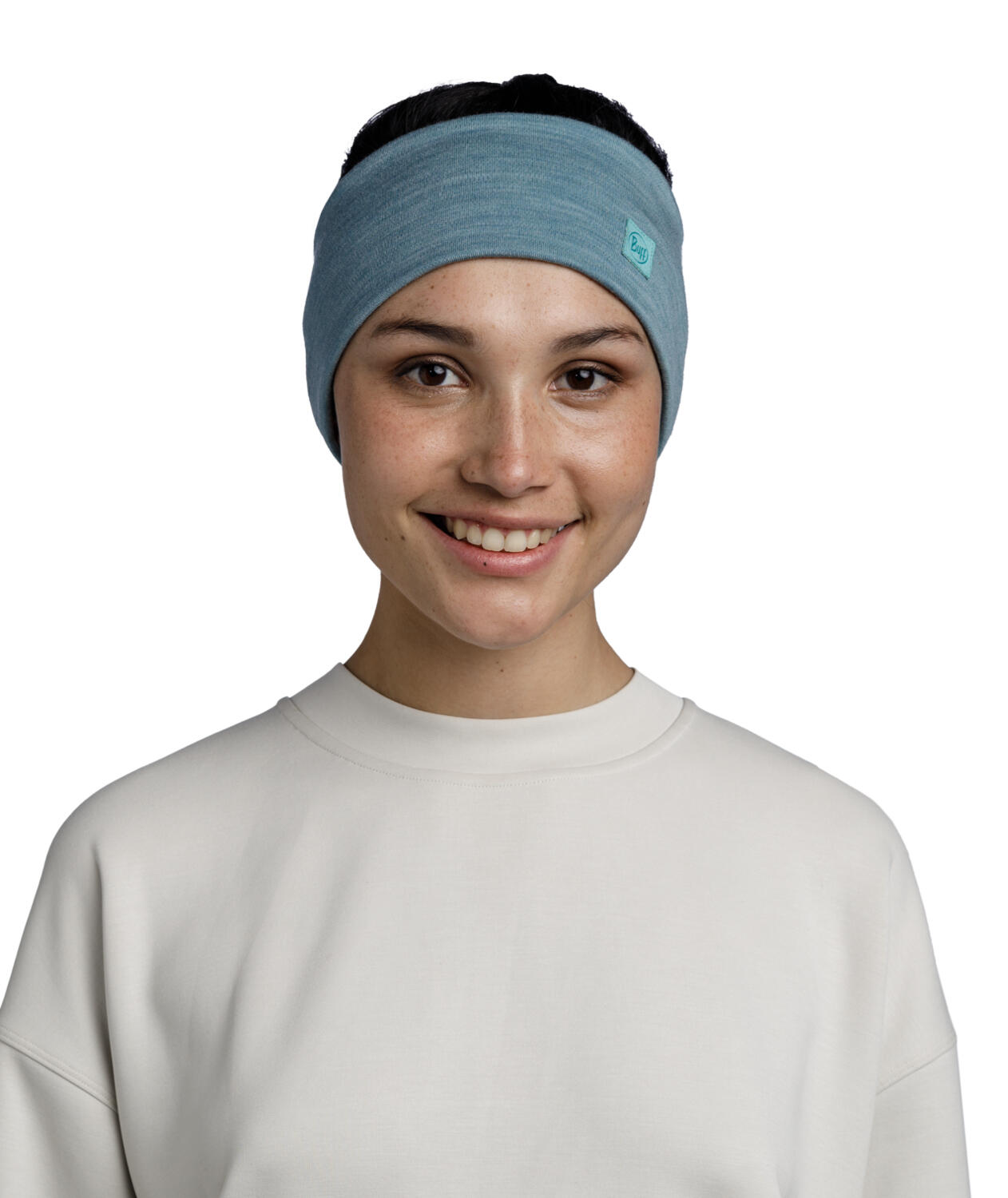Cinta Merino Heavyweight Unisex Buff Azul 4/6
