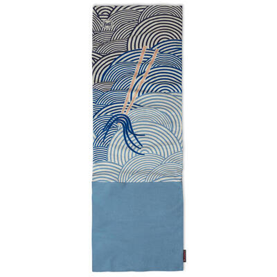 257 buff blauwe fleece nekwarmer 136879-739