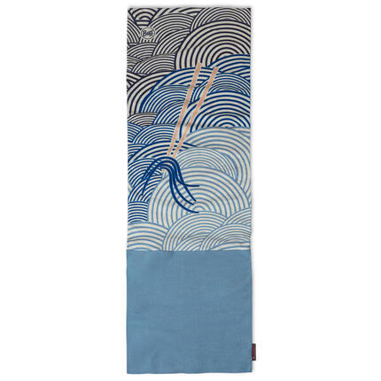 257 Buff blauwe fleece nekwarmer 136879-739